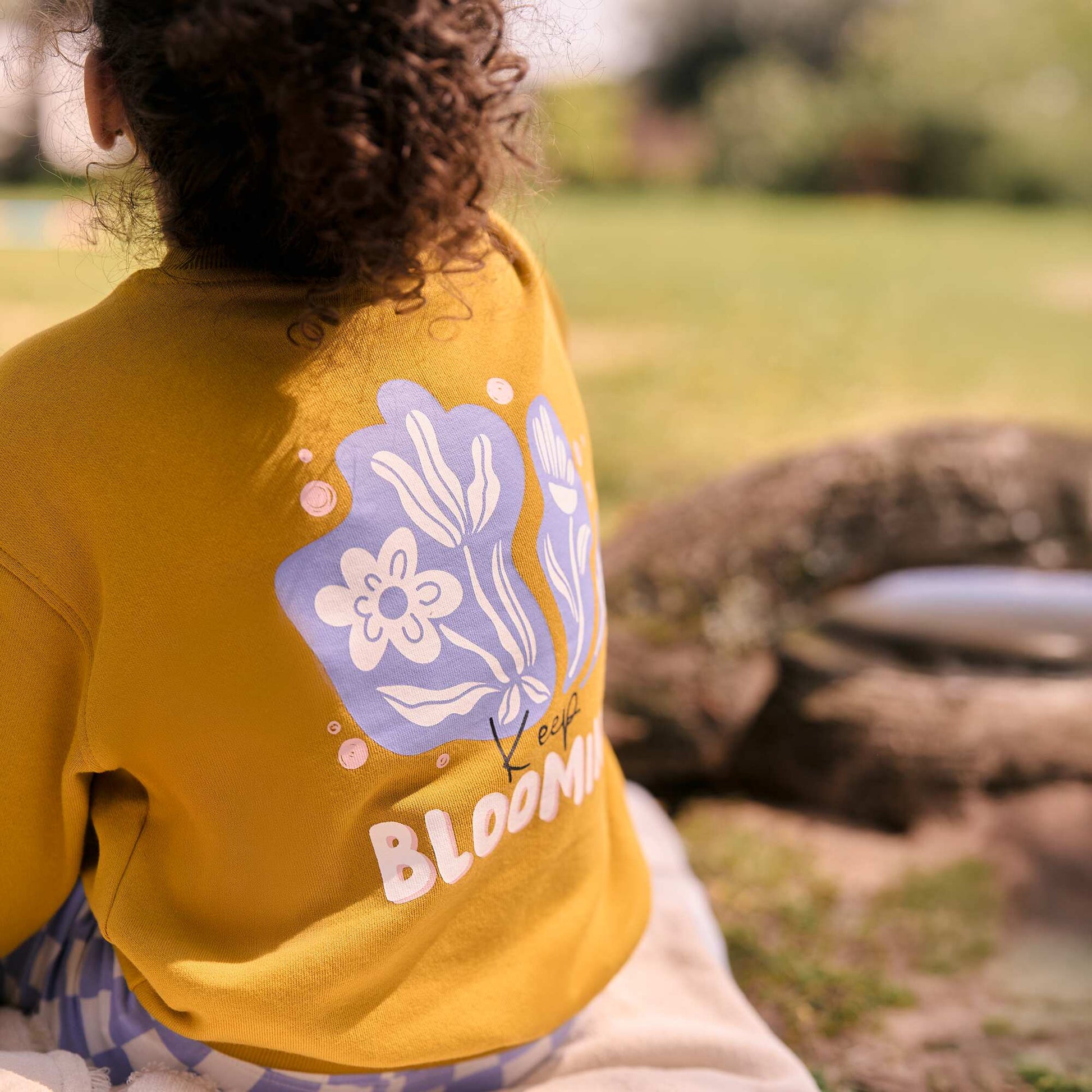 Sweat à col rond - Grafik Edition JAUNE