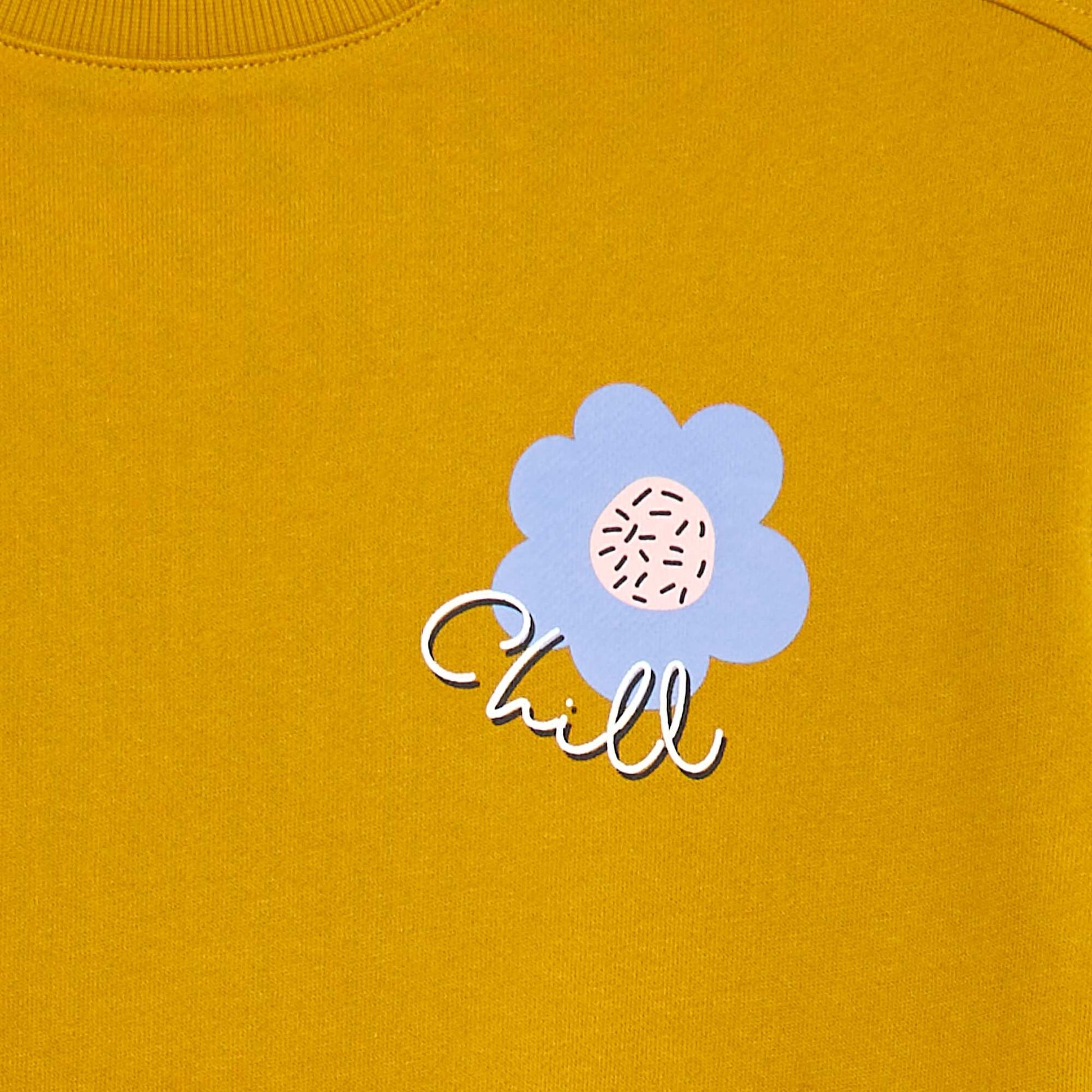 Sweat à col rond - Grafik Edition JAUNE
