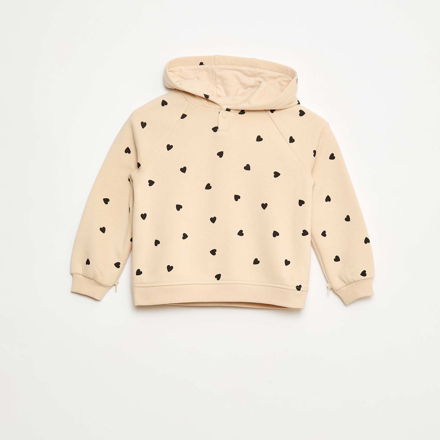 Sweat avec ouvertures zippées latérales -  - So Easy BEIGE