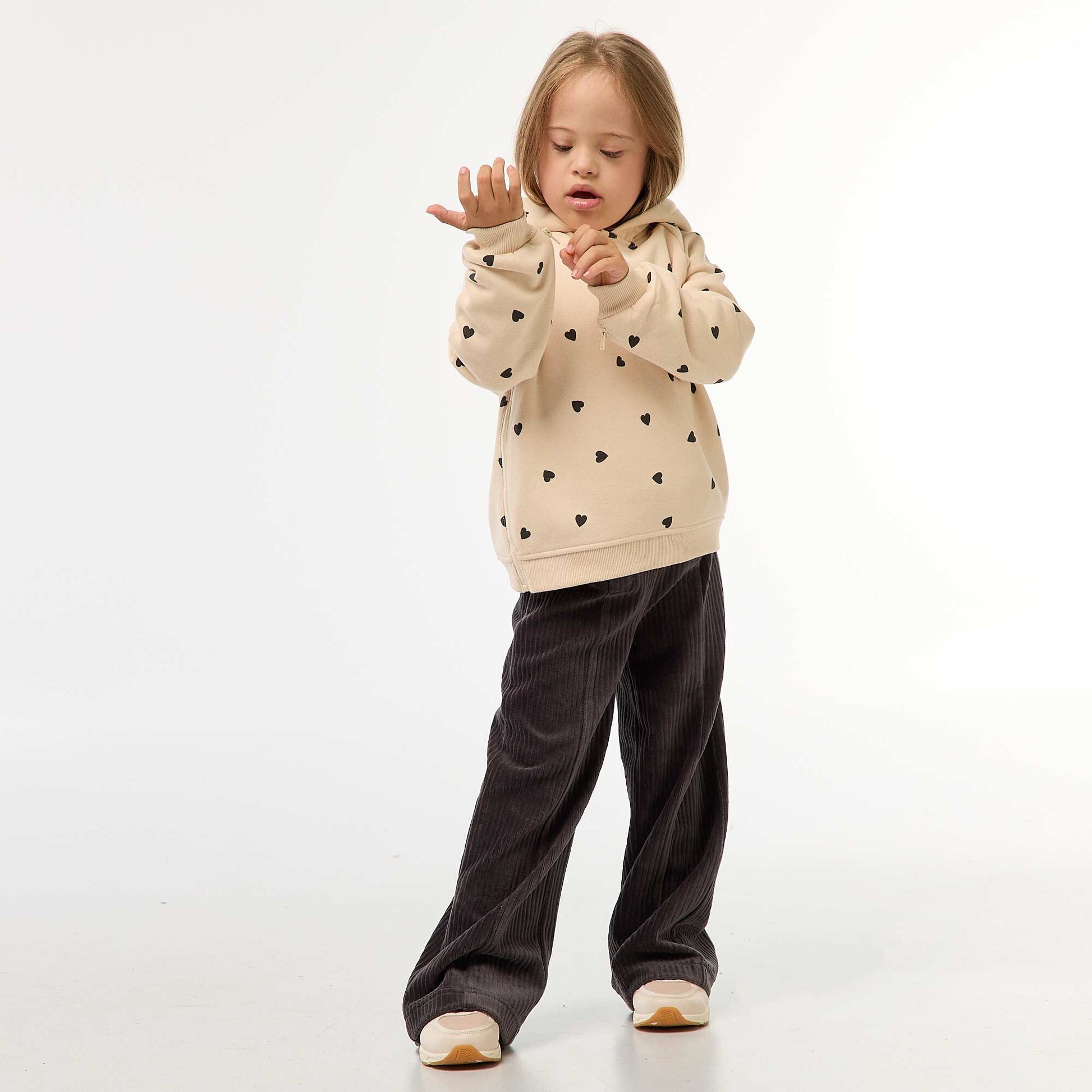 Sweat avec ouvertures zippées latérales -  - So Easy BEIGE