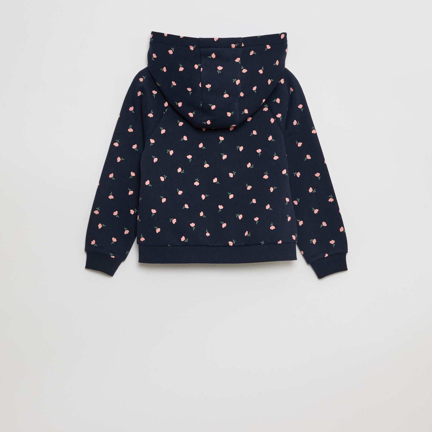 Sweat à capuche avec ouverture zippée et aimantée - So Easy BLEU