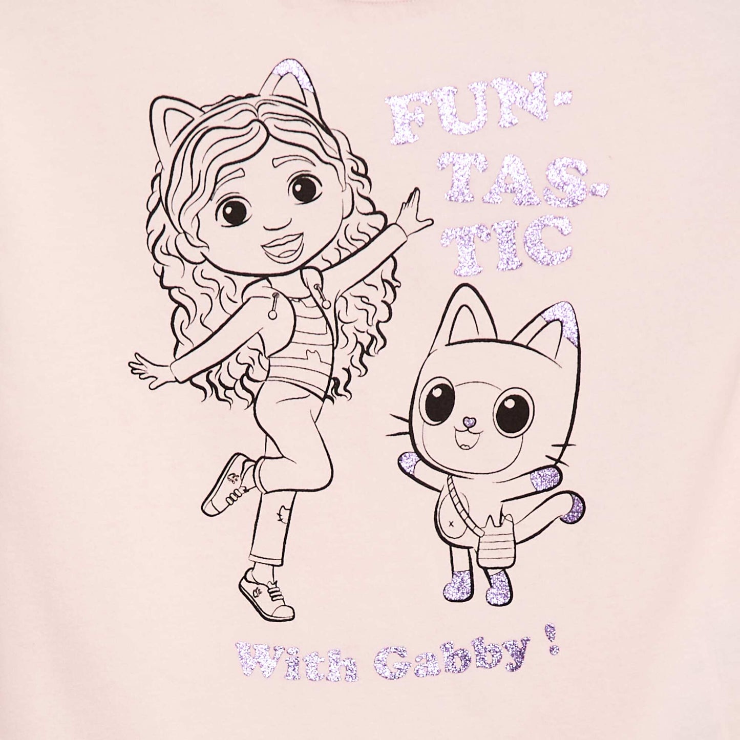 T-shirt imprimé 'Gabby et la maison magique' ROSE