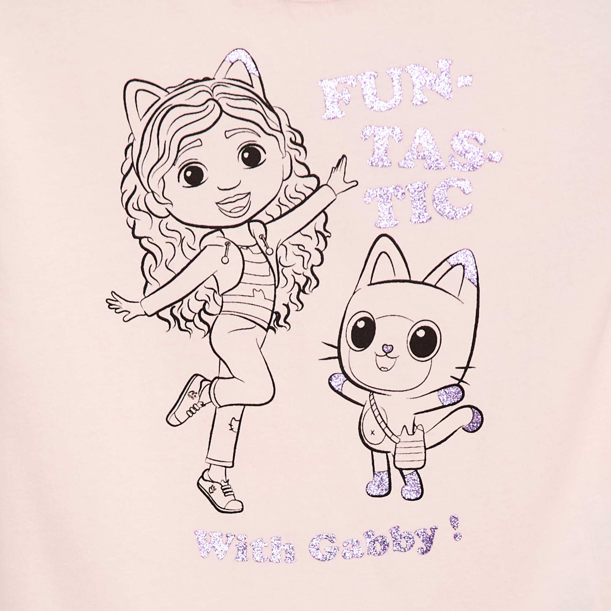 T-shirt imprimé 'Gabby et la maison magique' ROSE