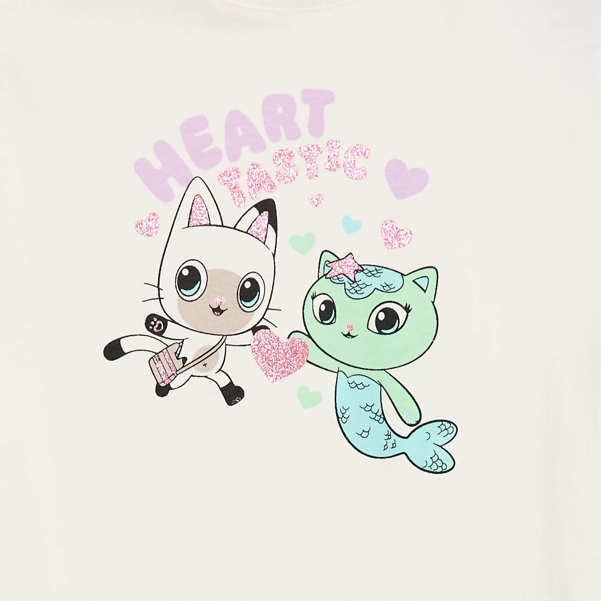 T-shirt imprimé 'Gabby et la maison magique' BLANC