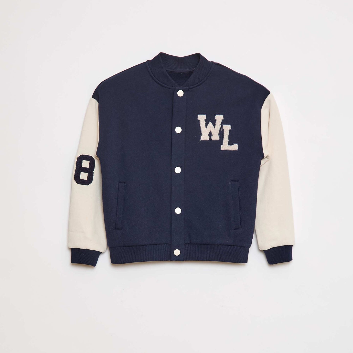 Veste esprit université américaine BLEU