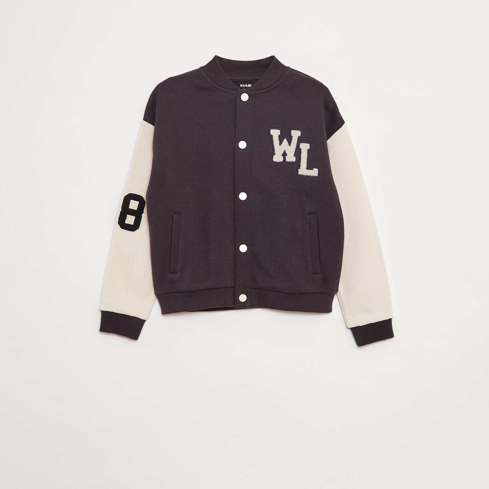Veste esprit université américaine NOIR