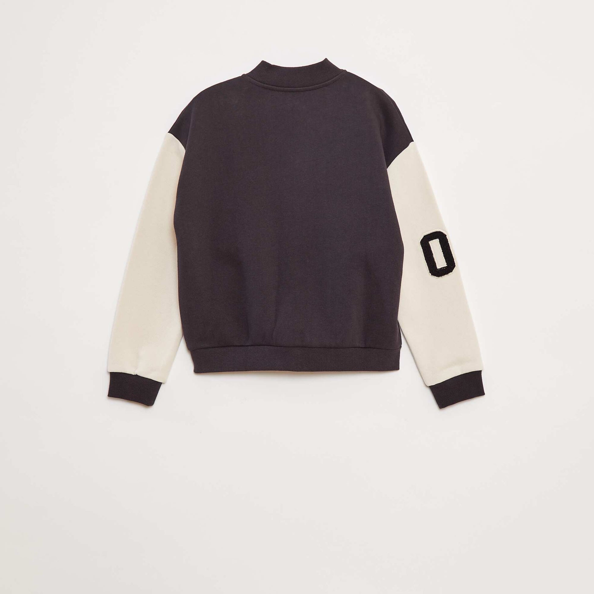 Veste esprit université américaine NOIR