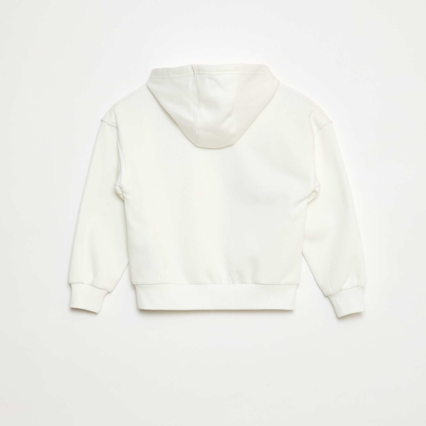 Sweat à capuche imprimé 'Lovely Stitch' BLANC