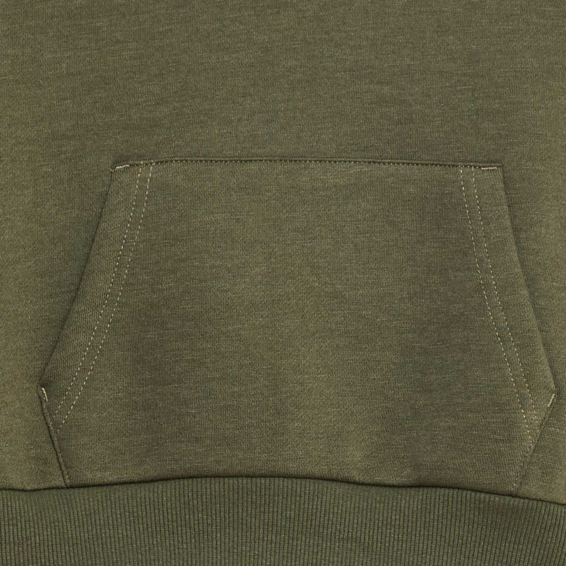 Sweat à capuche coupe loose VERT