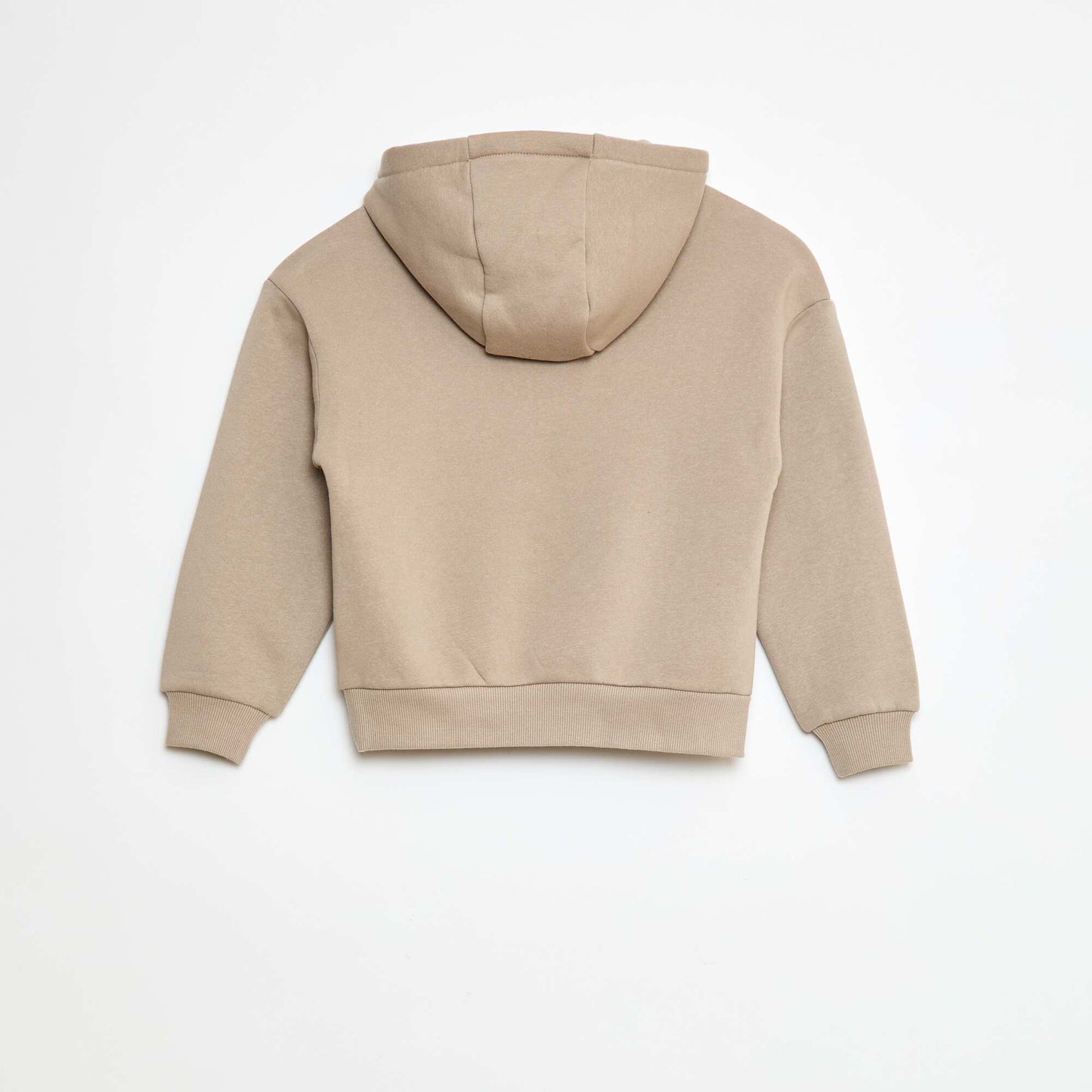 Sweat à capuche coupe loose BEIGE