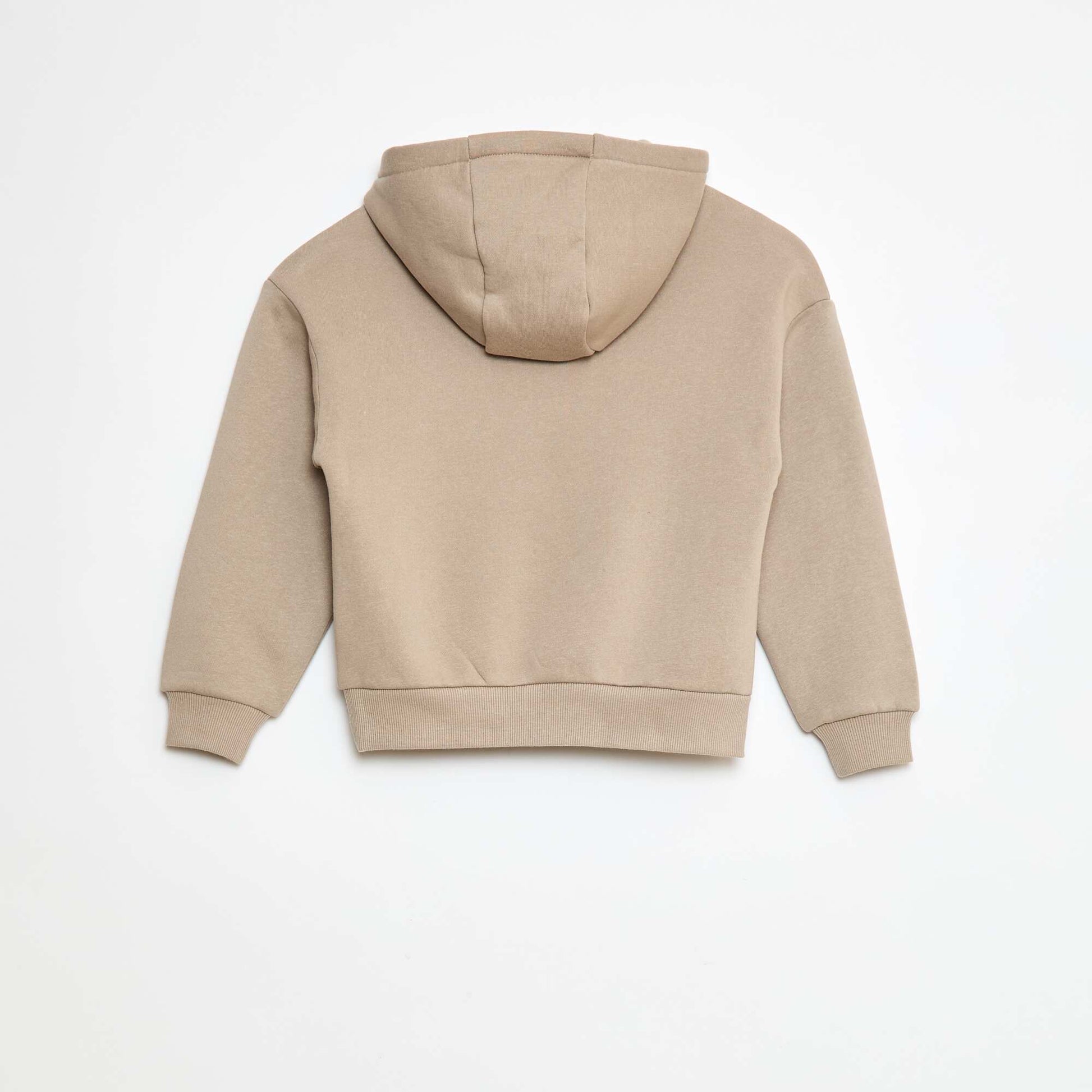 Sweat à capuche coupe loose BEIGE