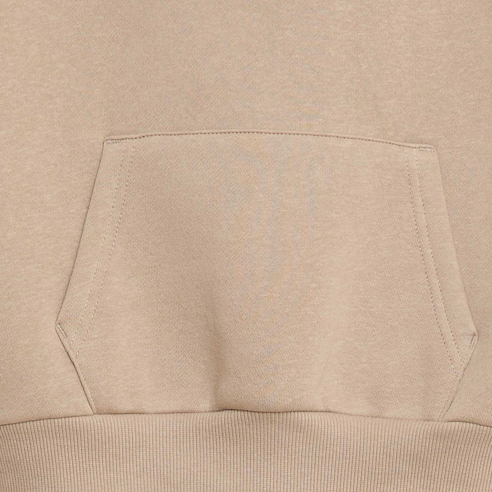 Sweat à capuche coupe loose BEIGE