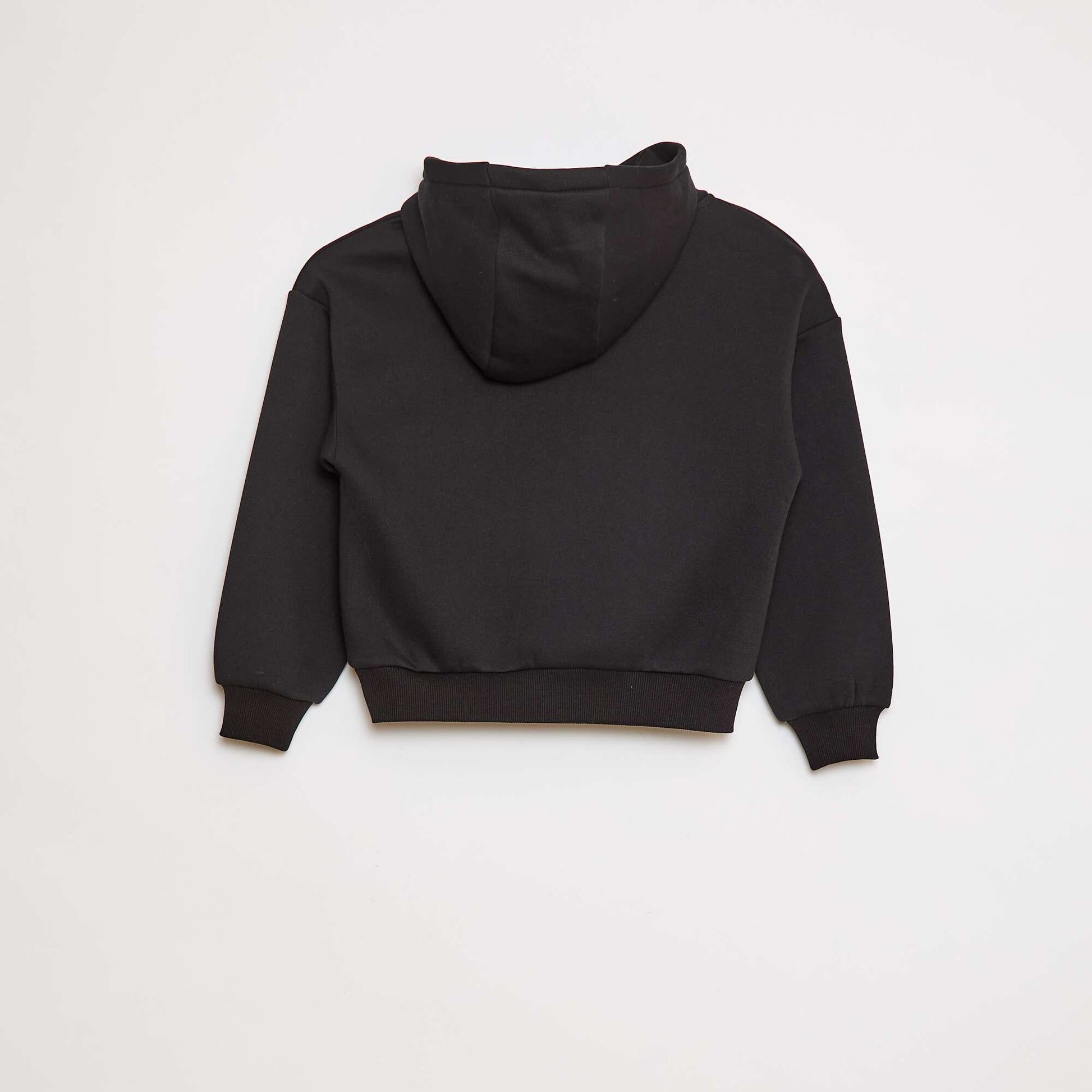 Sweat à capuche coupe loose NOIR
