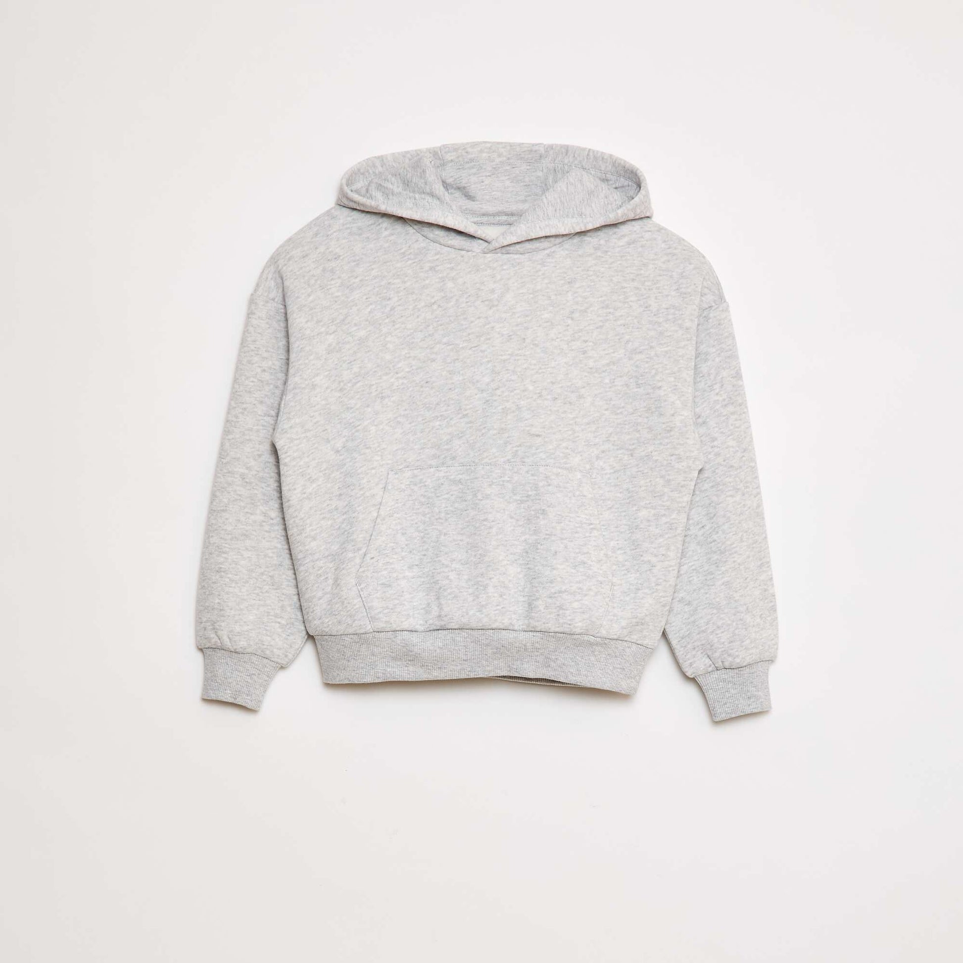 Sweat à capuche coupe loose GRIS