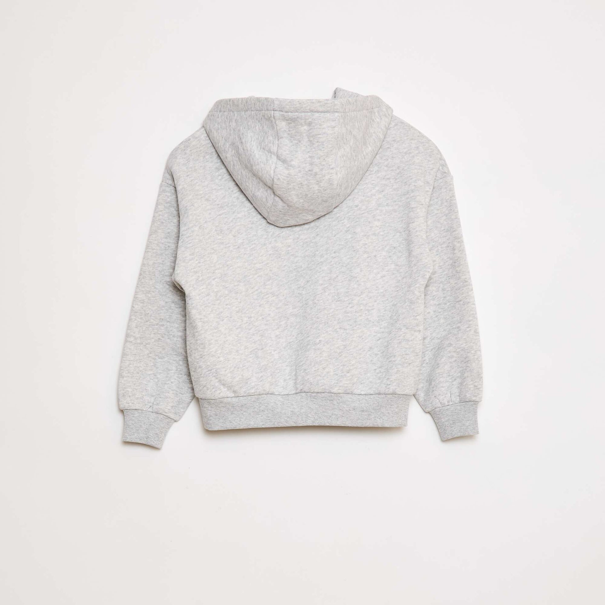 Sweat à capuche coupe loose GRIS