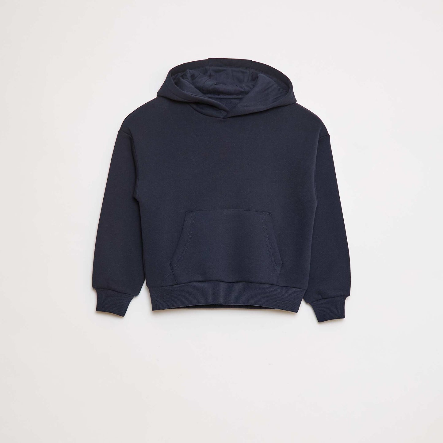 Sweat à capuche coupe loose BLEU