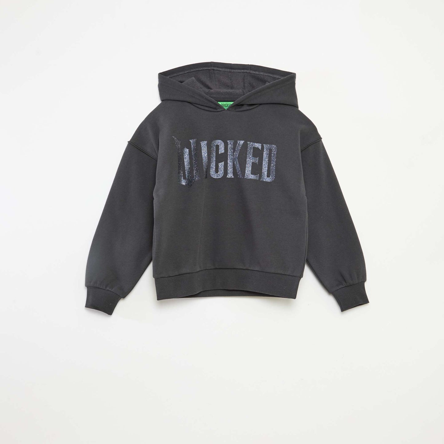 Sweat à capuche 'Universal' 'Wicked' en coton uni NOIR