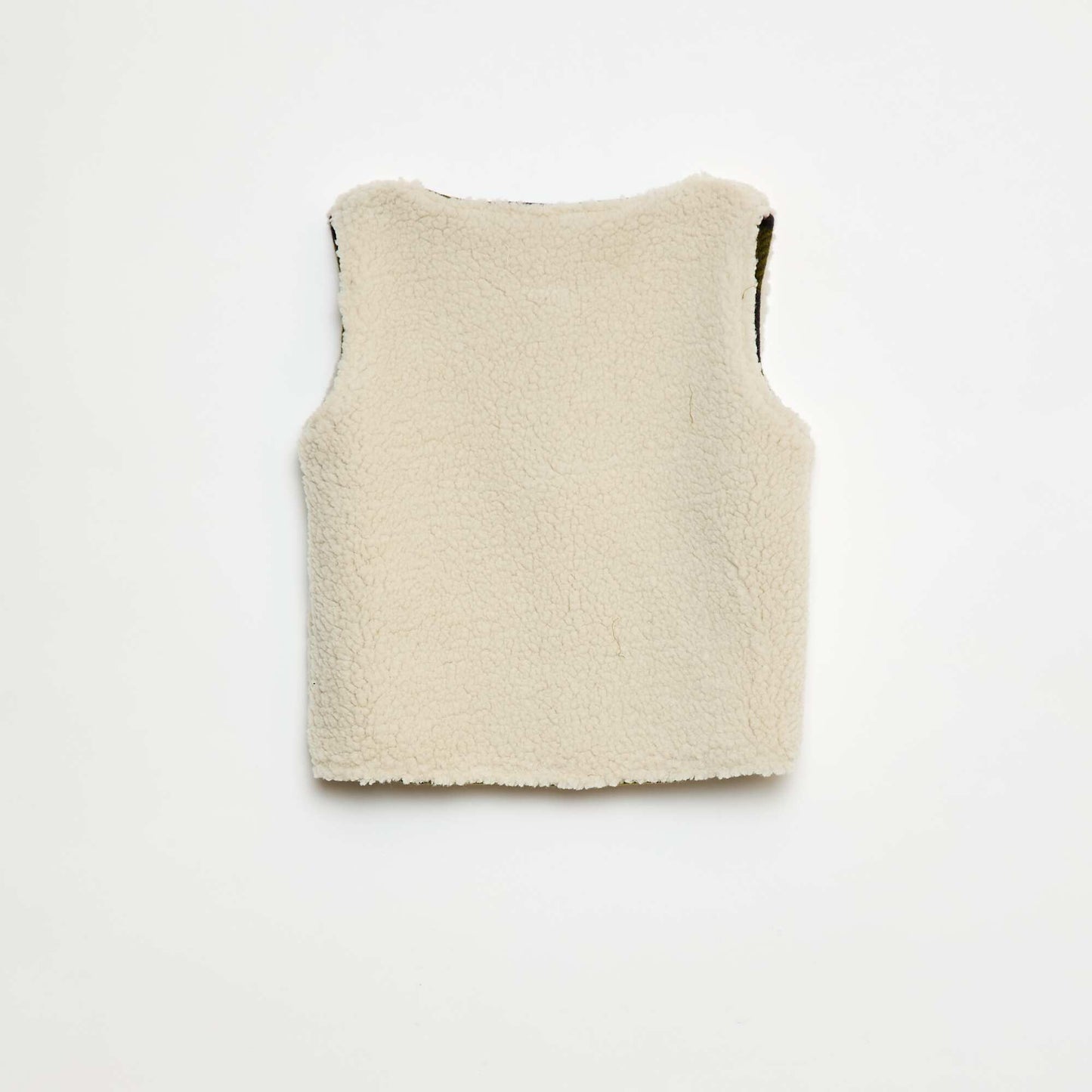Sweat sans manches réversible VERT