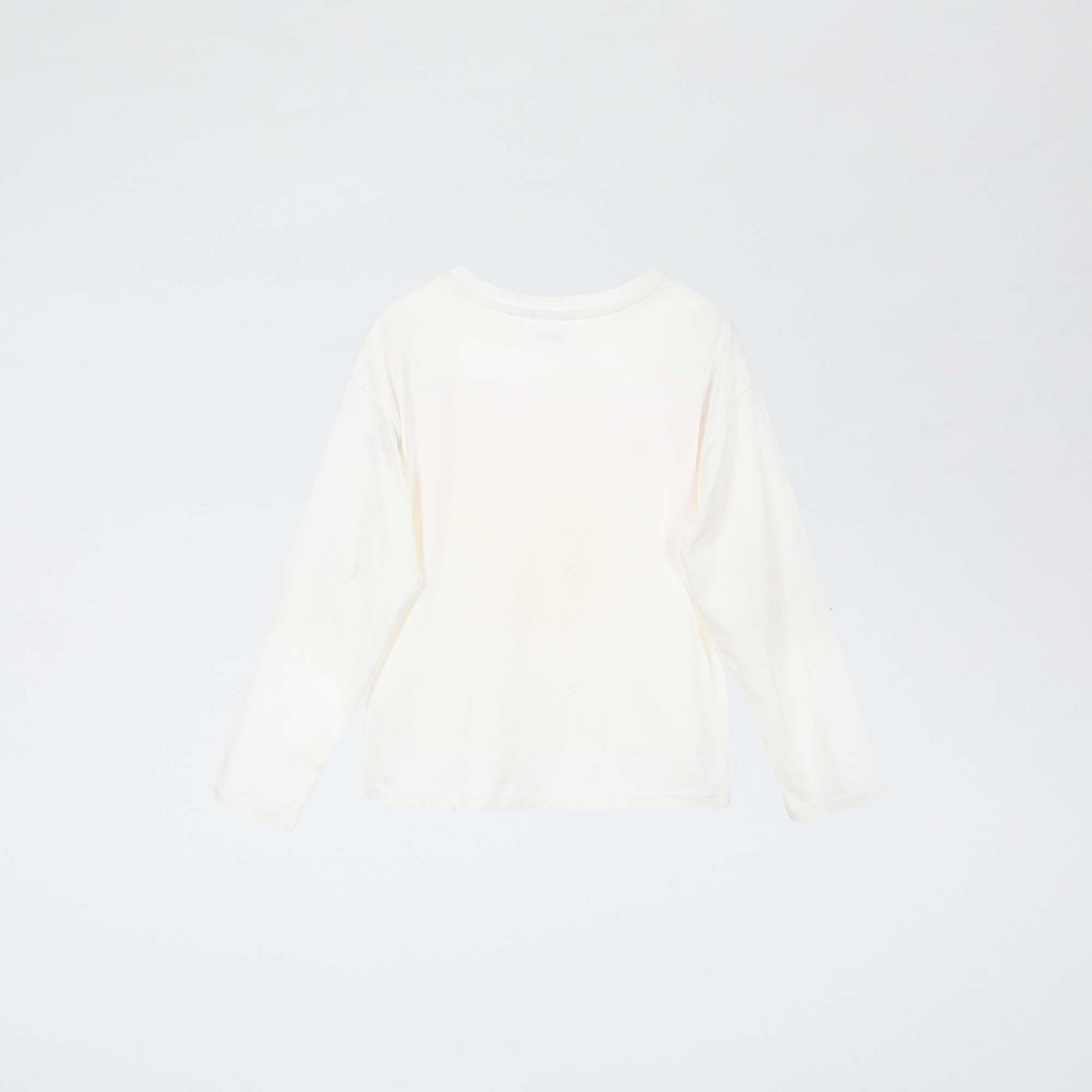 T-shirt imprimé 'Pikachu' BLANC