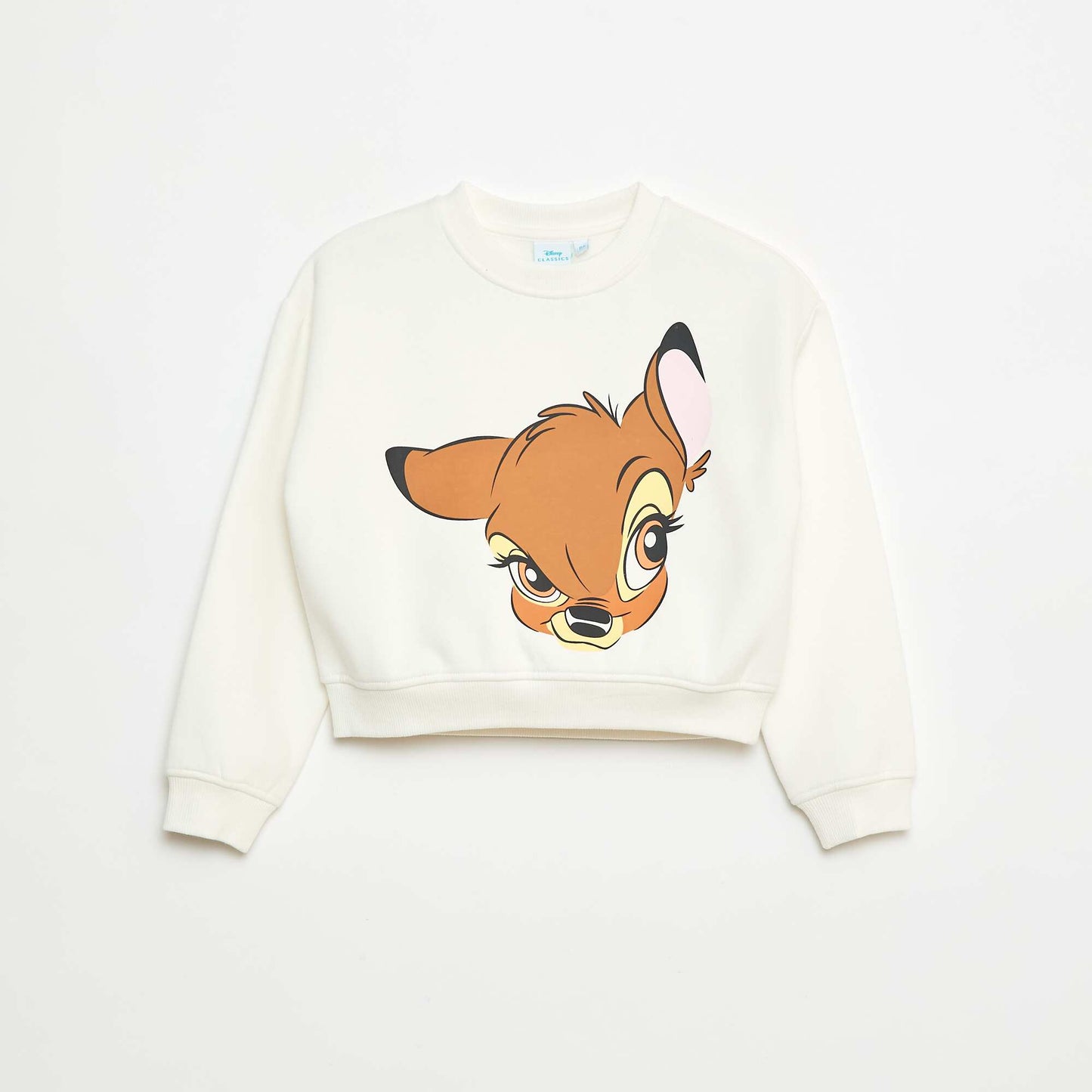 Pull uni 'Bambi' 'Disney' BLANC