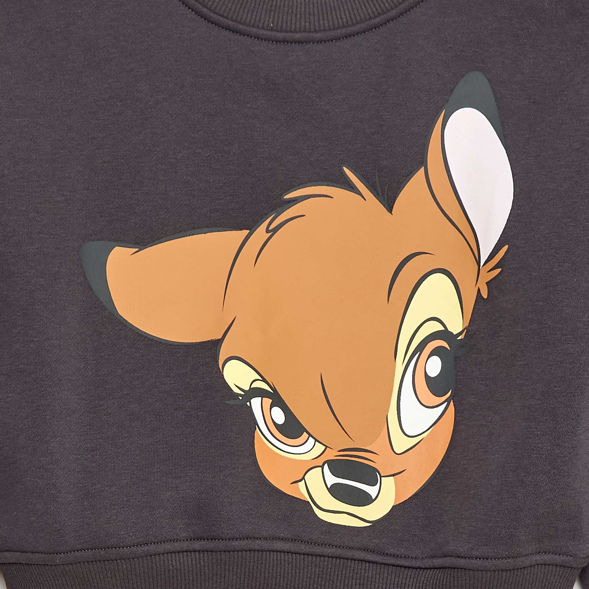 Pull uni 'Bambi' 'Disney' NOIR