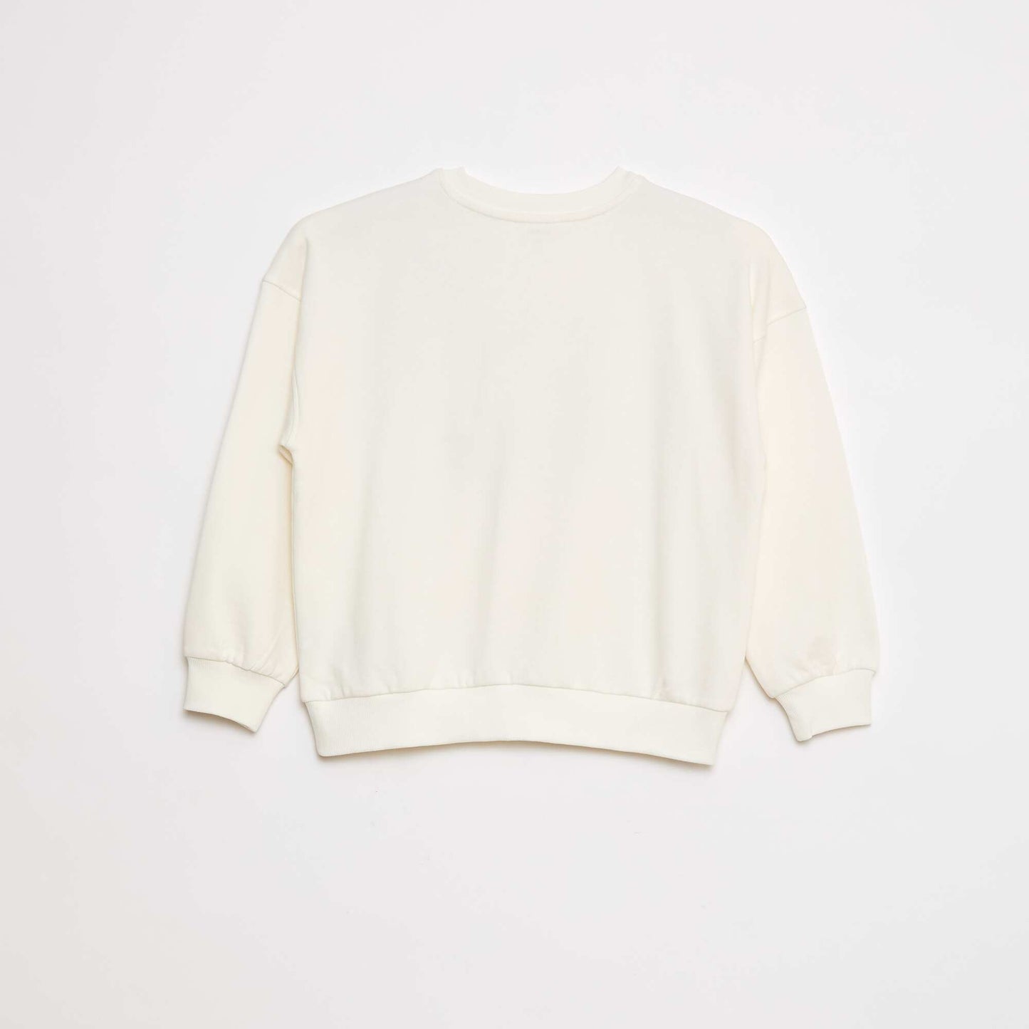 Sweat à col rond - Grafik Edition BLANC