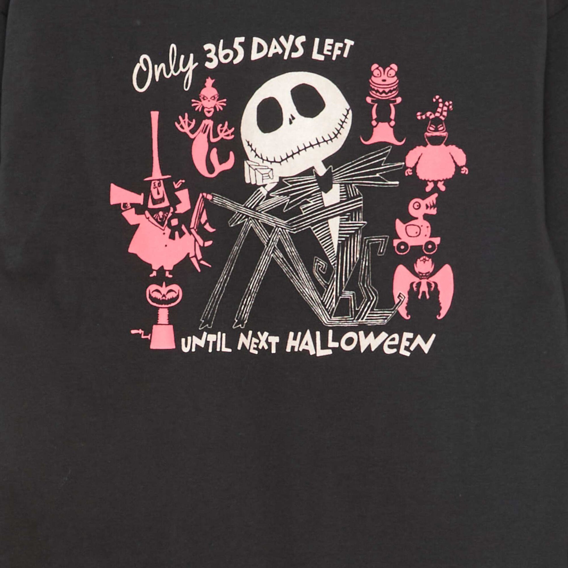 T-shirt jersey halloween 'Disney' 'Monsieur Jack' NOIR