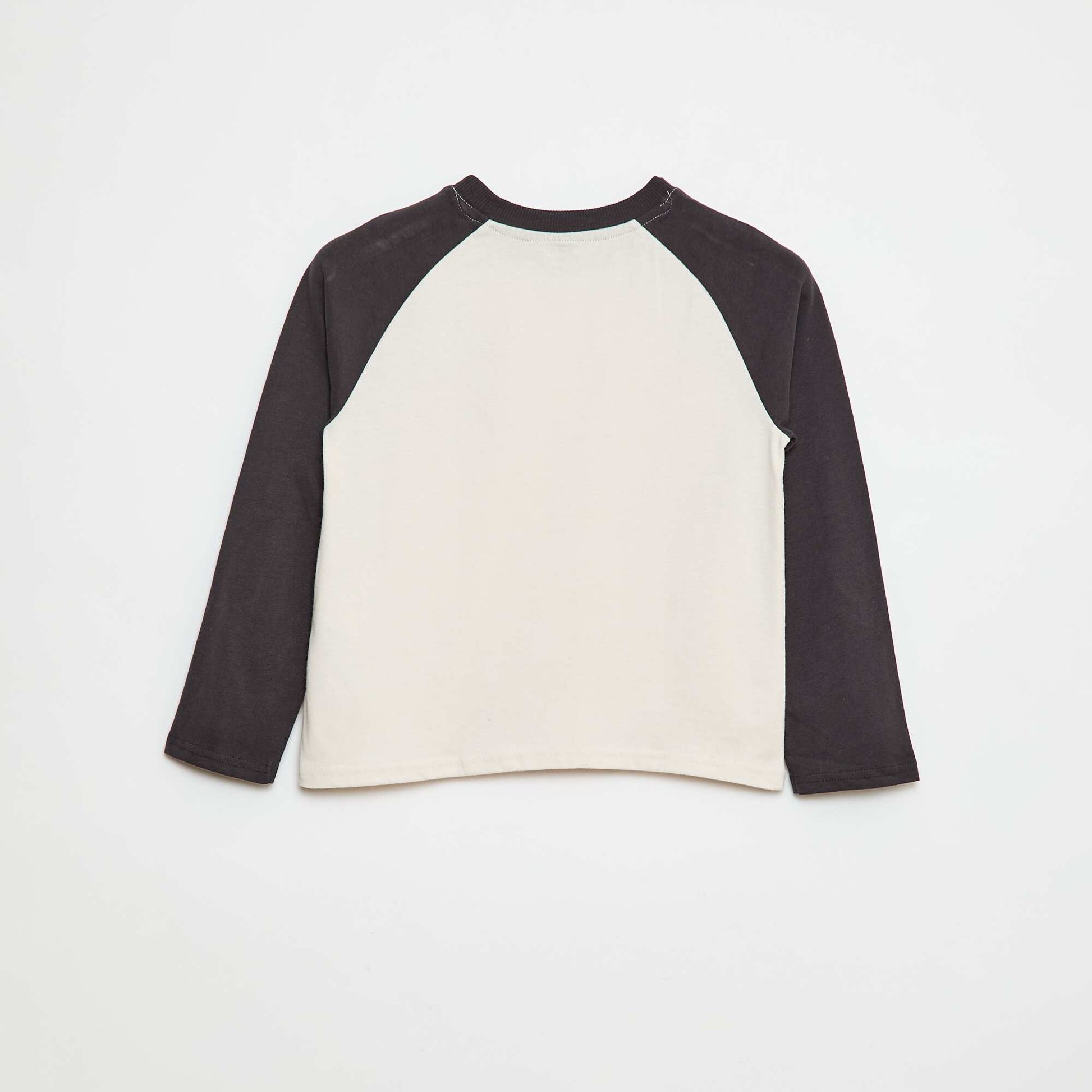 T-shirt à manches raglans GRIS