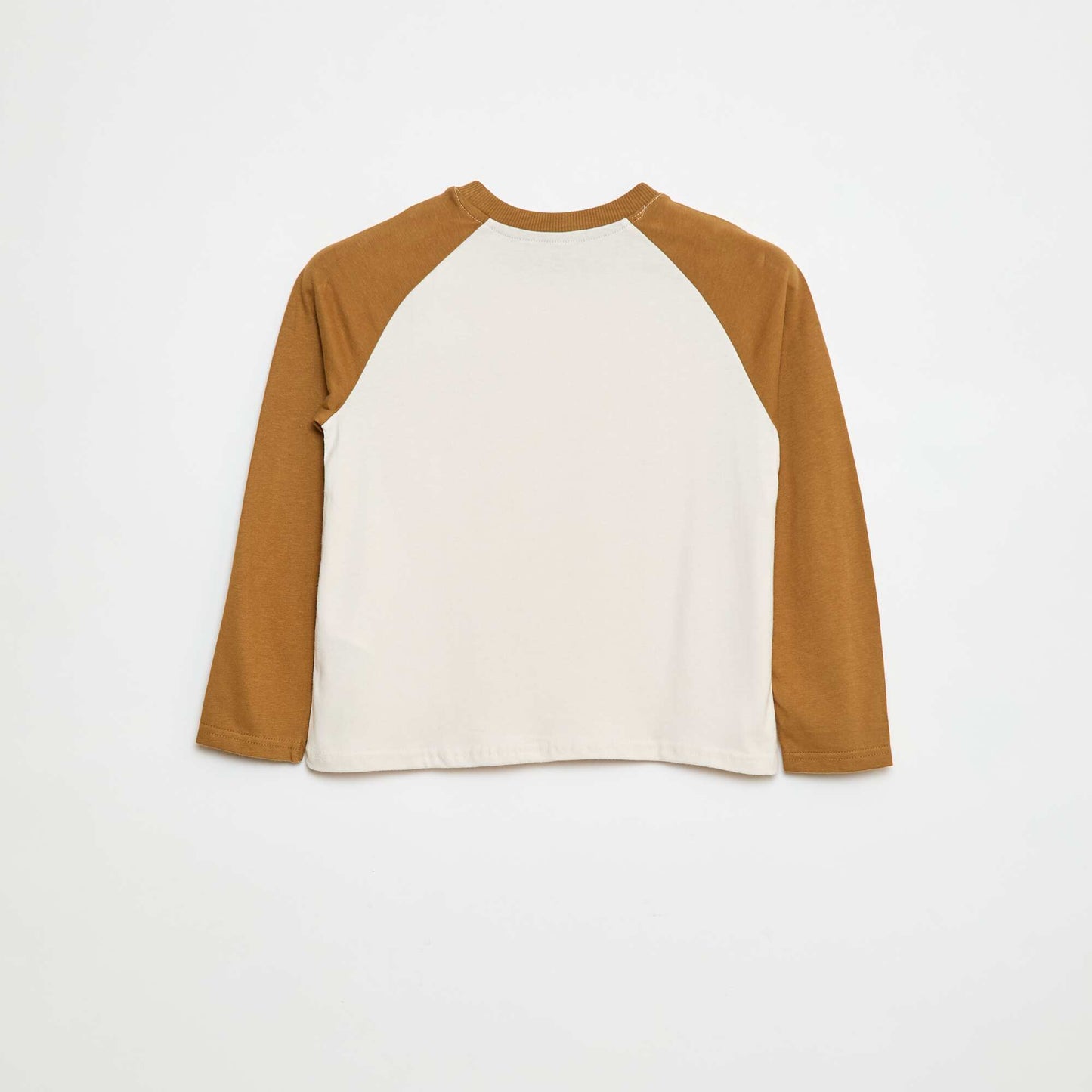 T-shirt à manches raglans JAUNE
