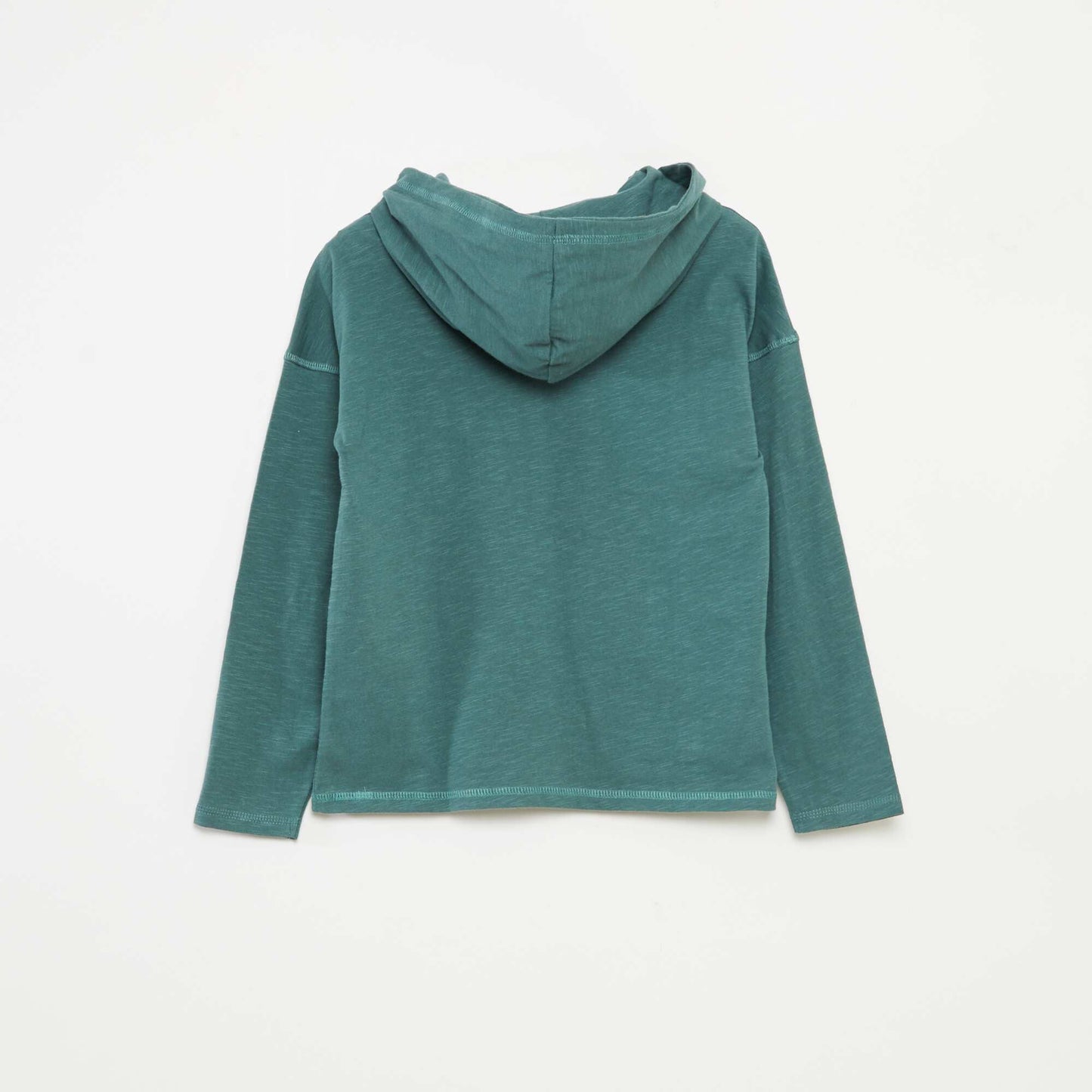 T-shirt à capuche à manches longues VERT