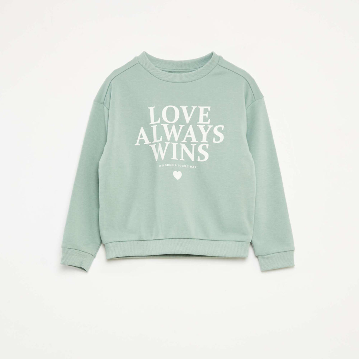Ensemble sweat + legging imprimé - 2 pièces BLEU
