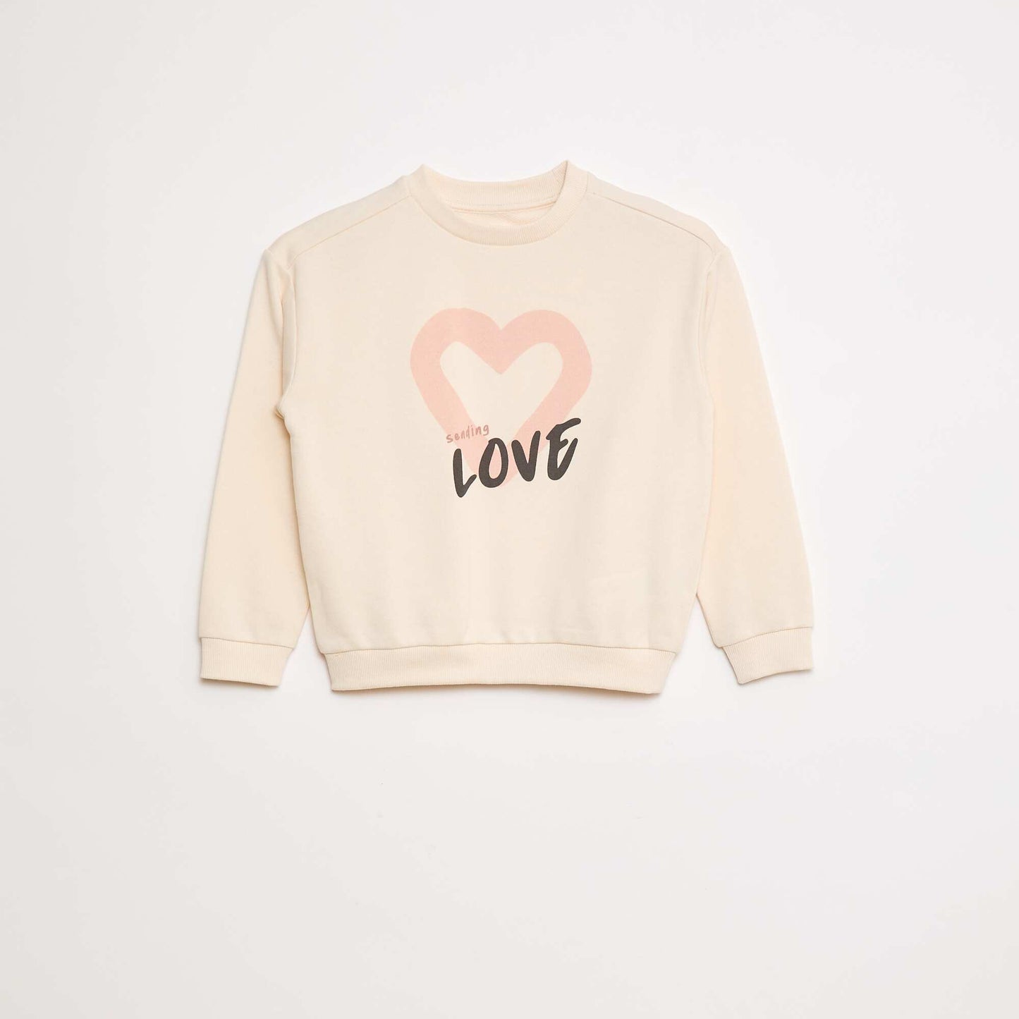 Ensemble sweat + legging imprimé - 2 pièces BLANC