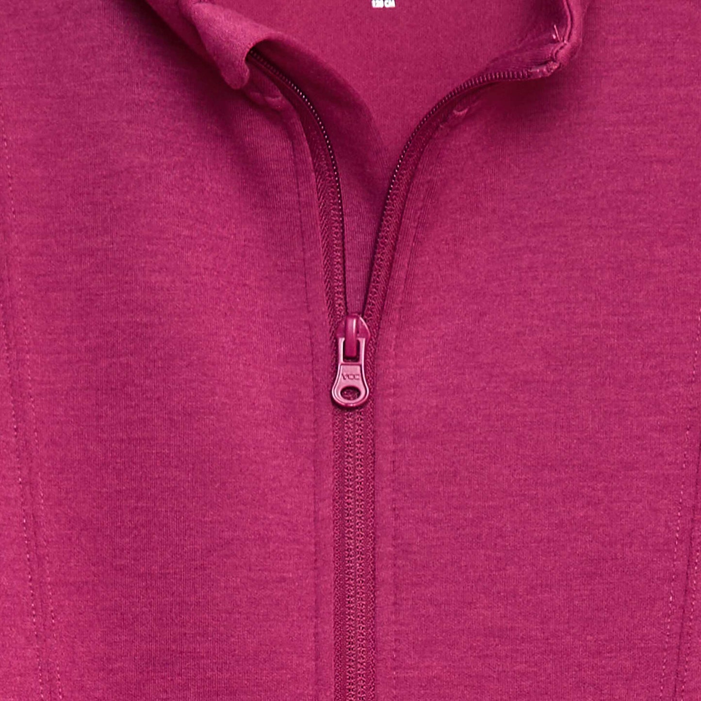 Sweat zippé à col montant ROSE