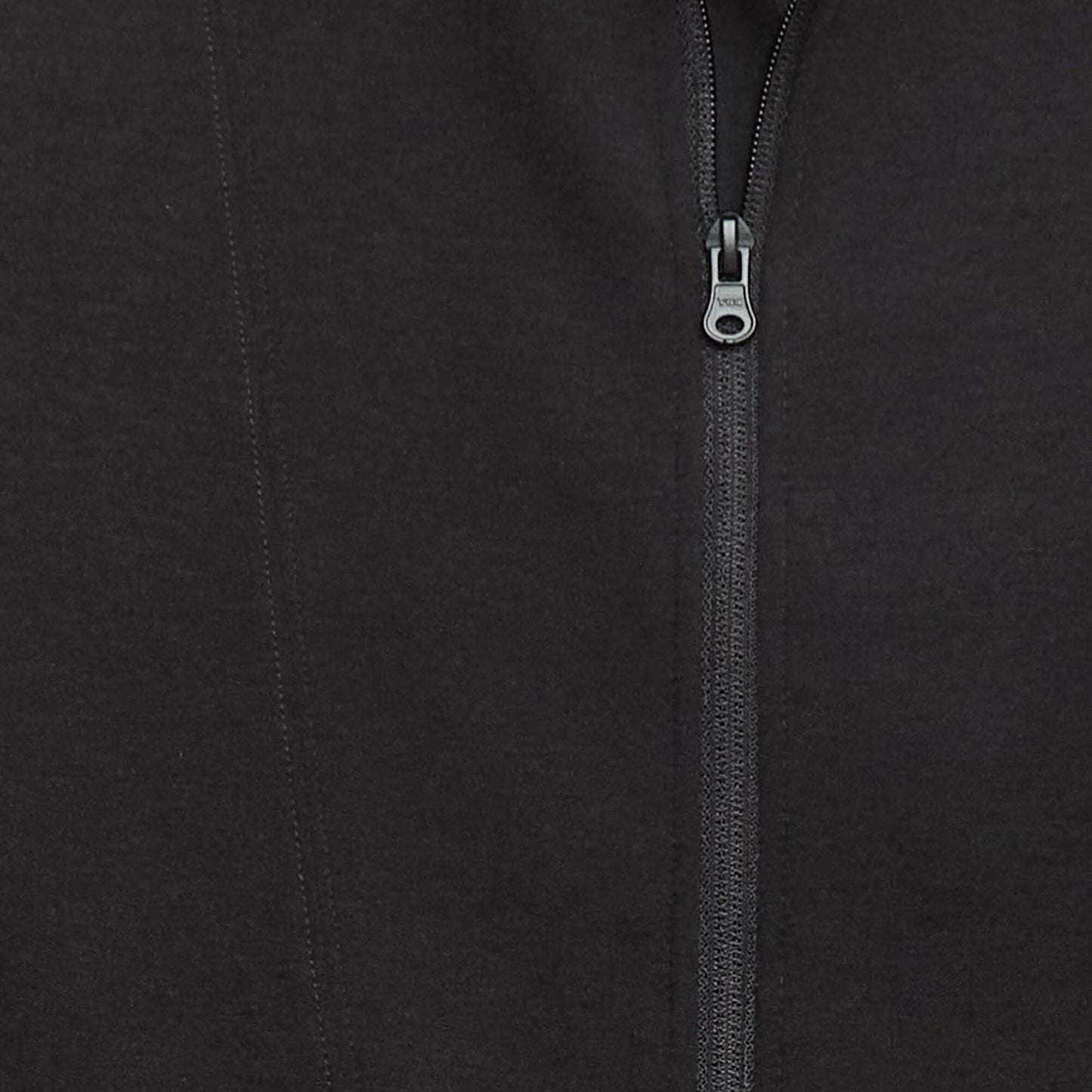 Sweat zippé à col montant NOIR