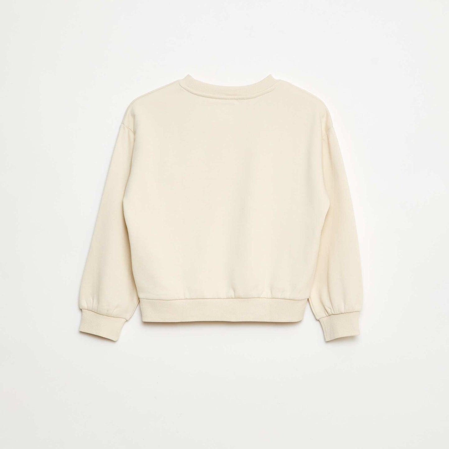 Sweat avec nœud en satin BLANC