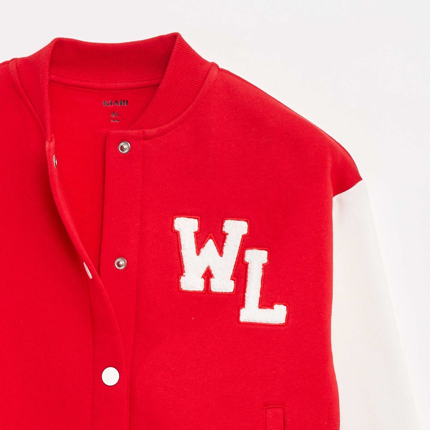 Veste style université américaine ROUGE