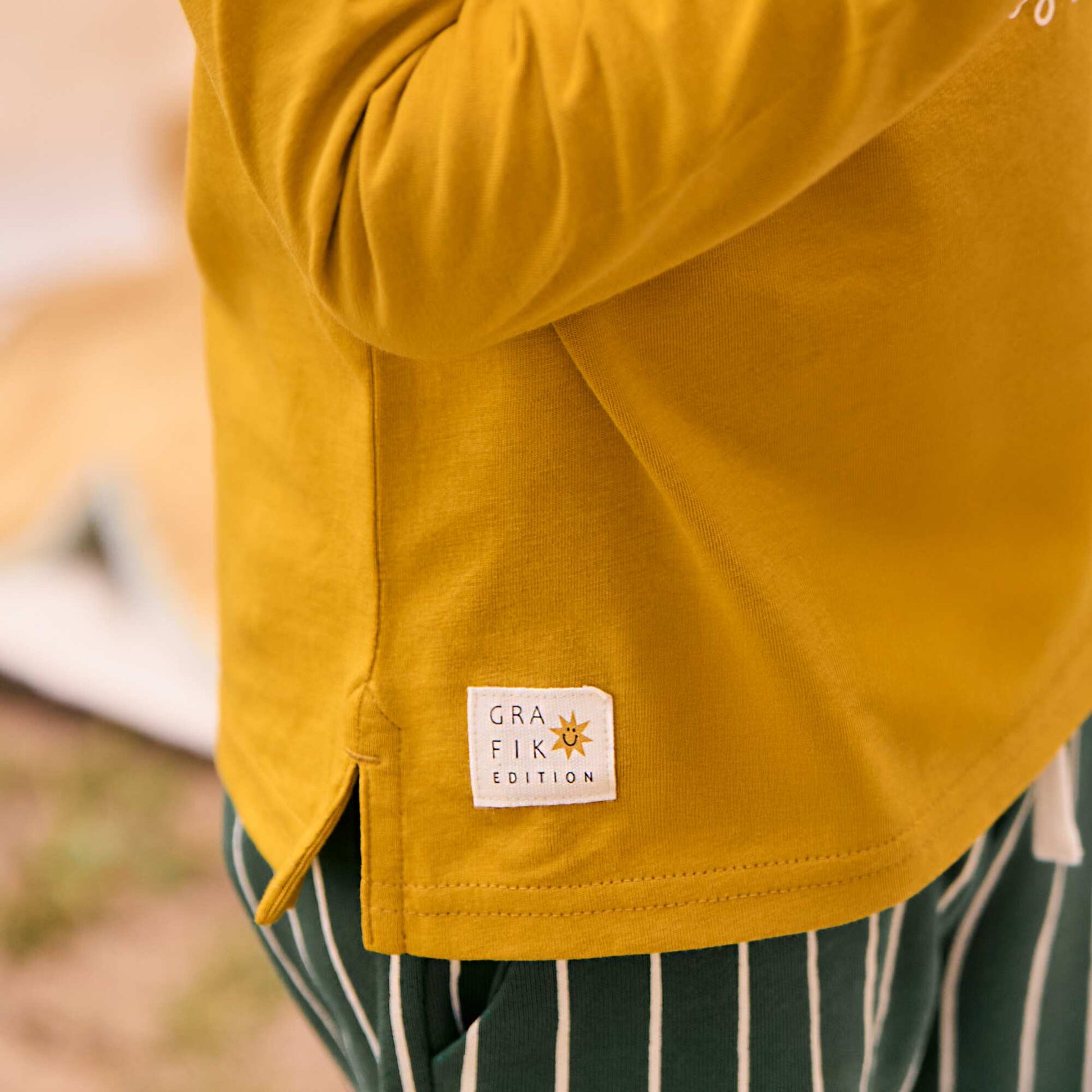 T-shirt fantaisie - Grafik Edition JAUNE