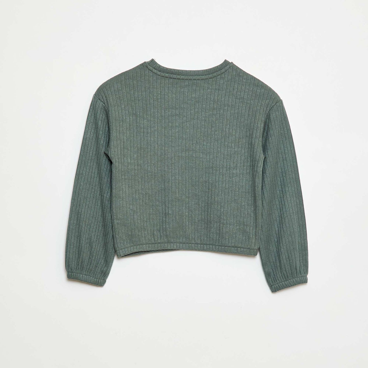 T-shirt col rond VERT