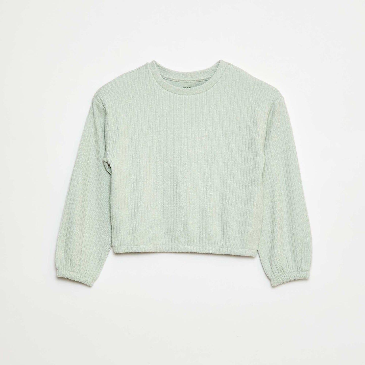 T-shirt col rond BLEU