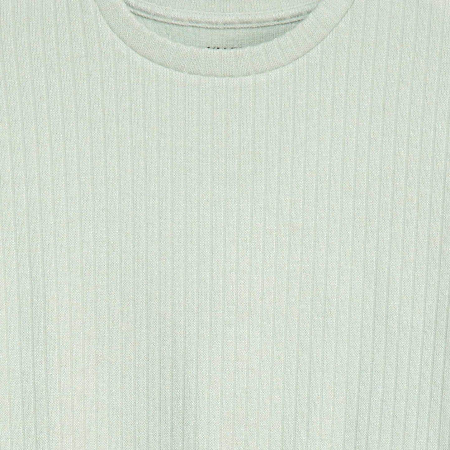 T-shirt col rond BLEU