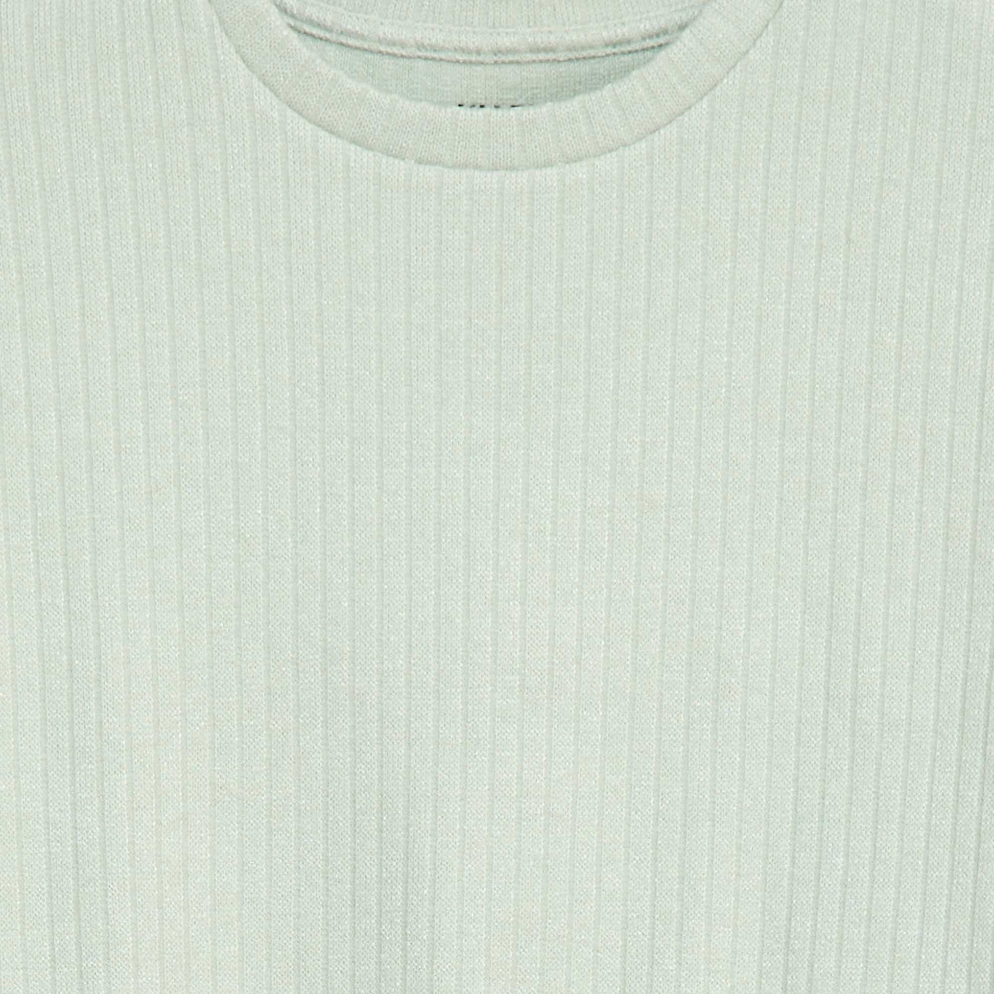 T-shirt col rond BLEU