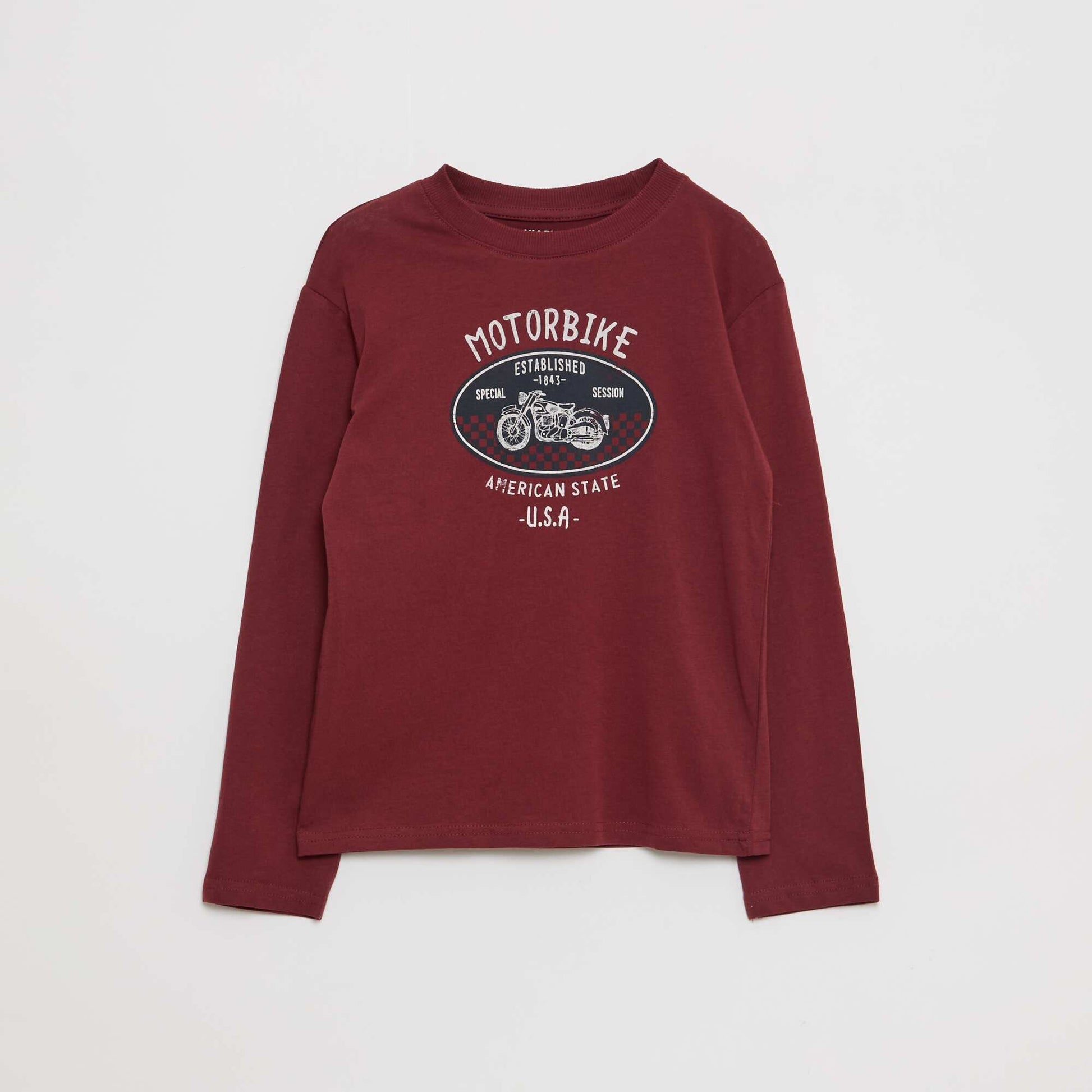 Lot 3 tee-shirts imprimés ROUGE