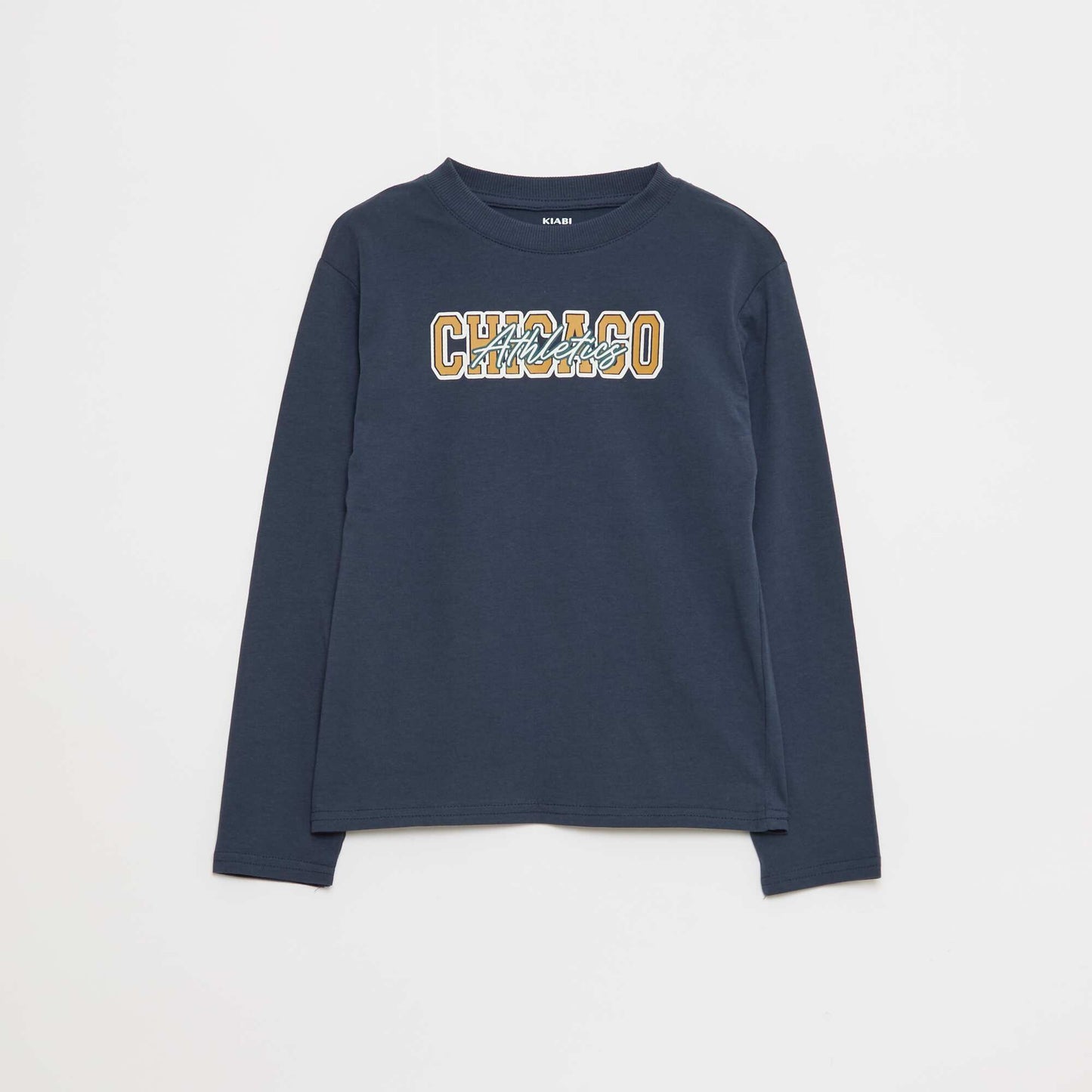 Lot 3 tee-shirts imprimés BLEU
