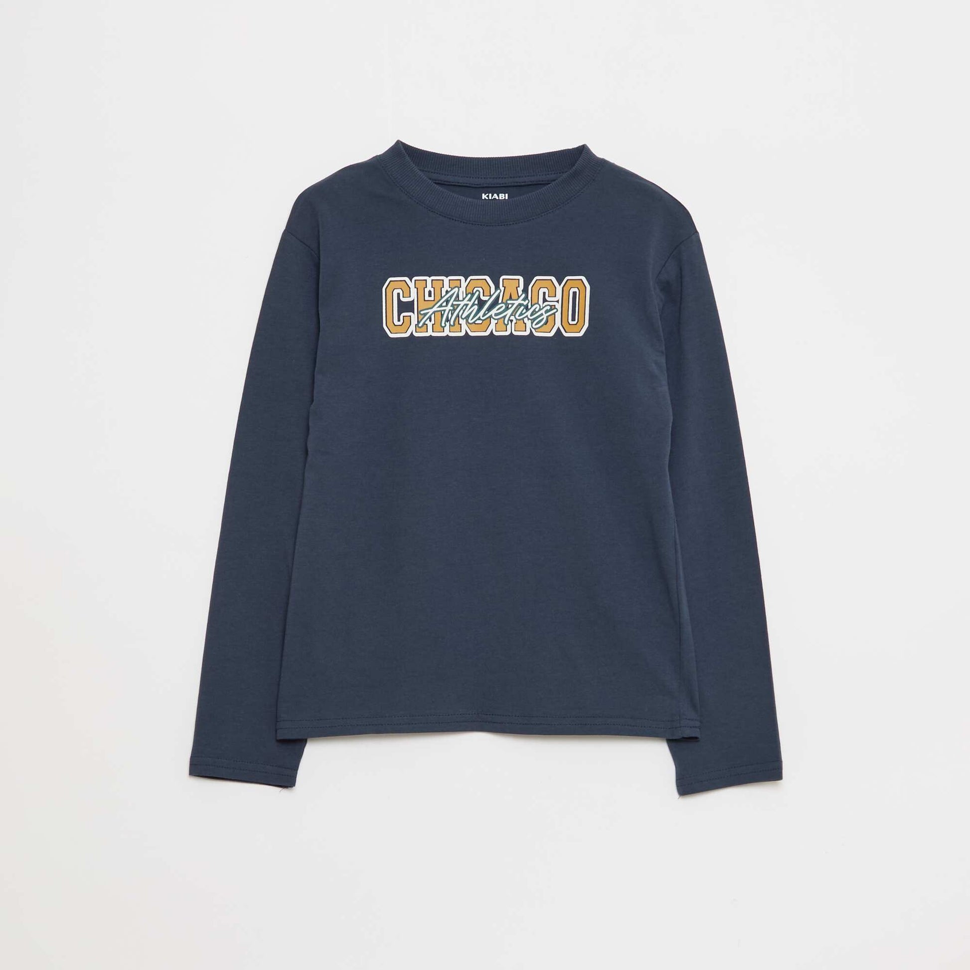 Lot 3 tee-shirts imprimés BLEU