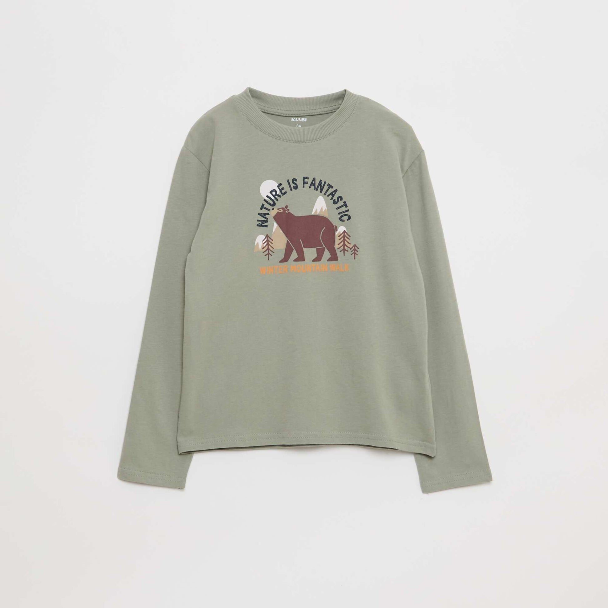 Lot 3 tee-shirts imprimés KAKI