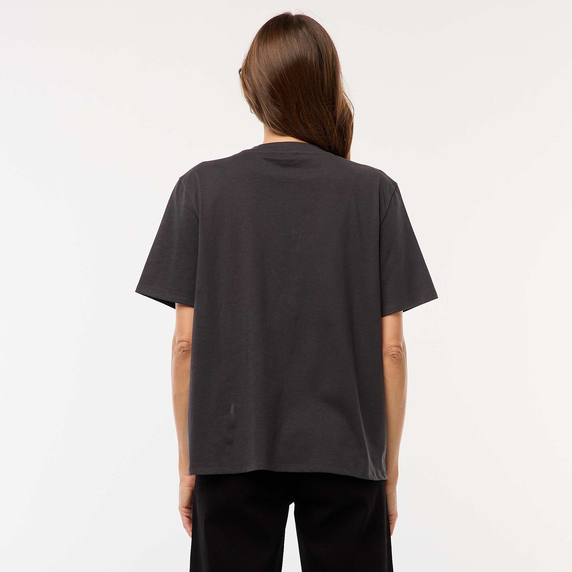 Tee-shirt imprimé 'Stitch' NOIR