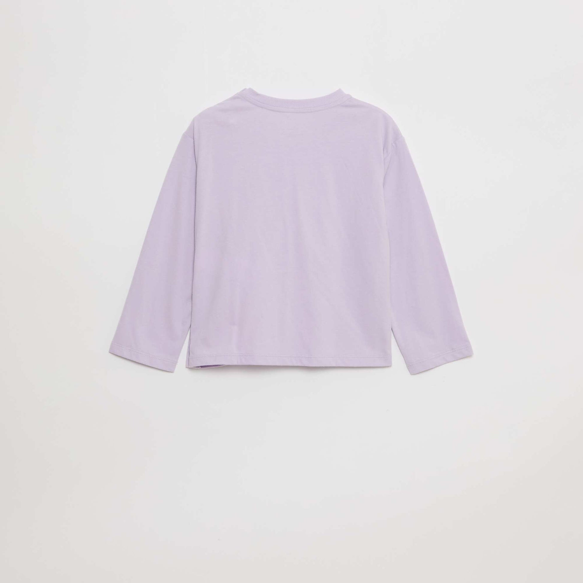 T-shirt imprimé manches longues - So Easy VIOLET