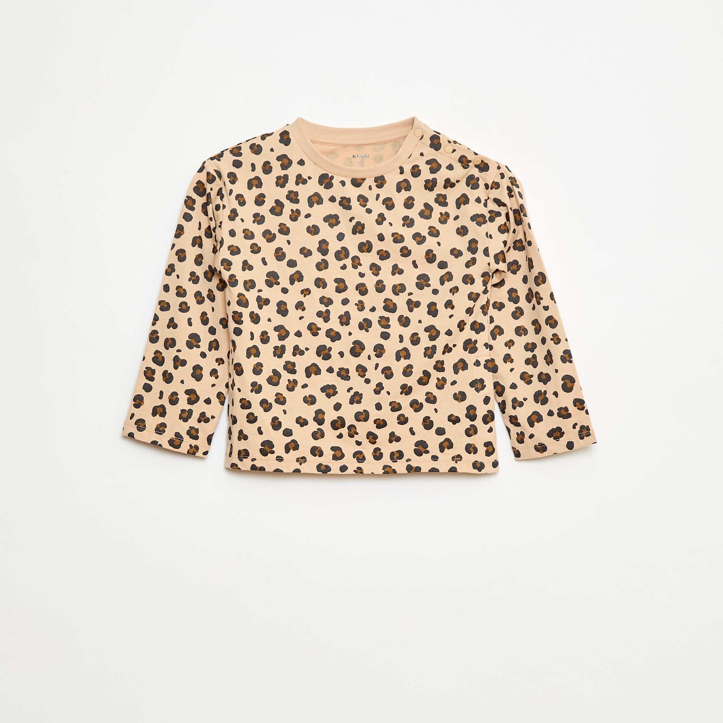 T-shirt imprimé manches longues - So Easy BEIGE