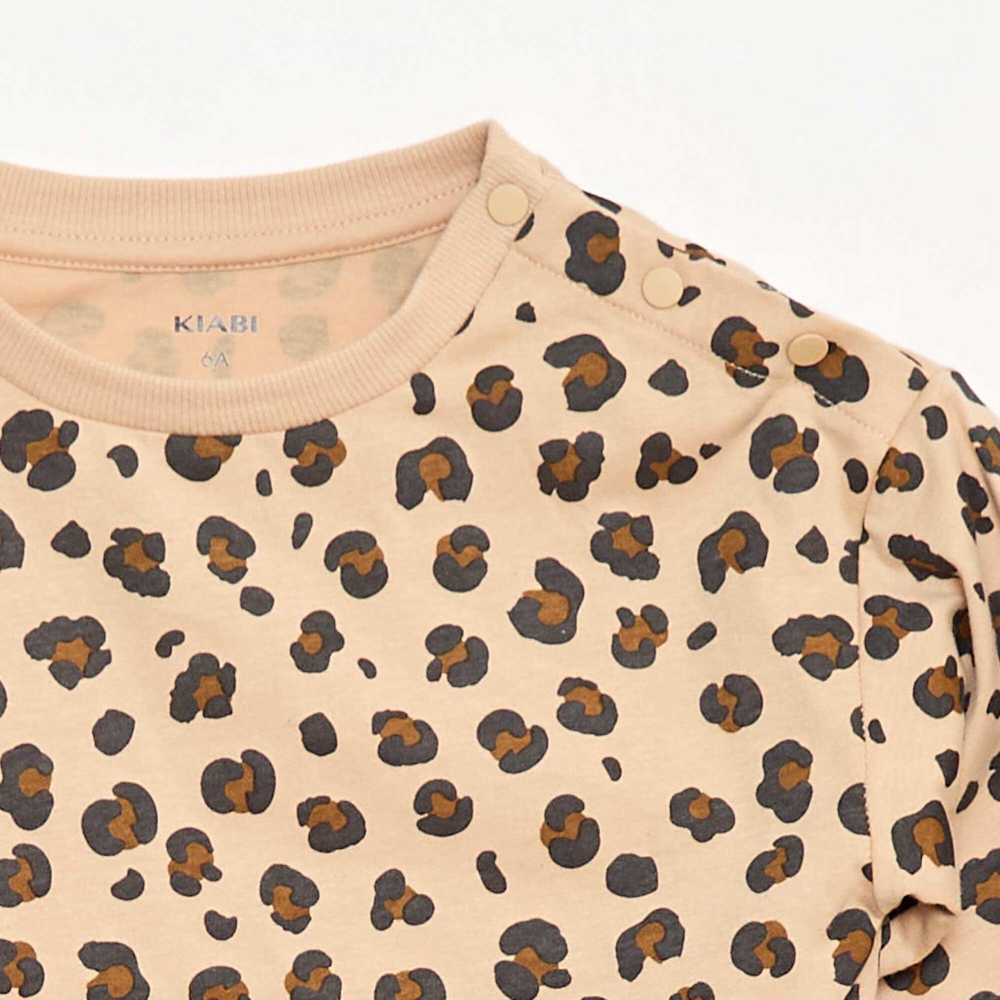 T-shirt imprimé manches longues - So Easy BEIGE