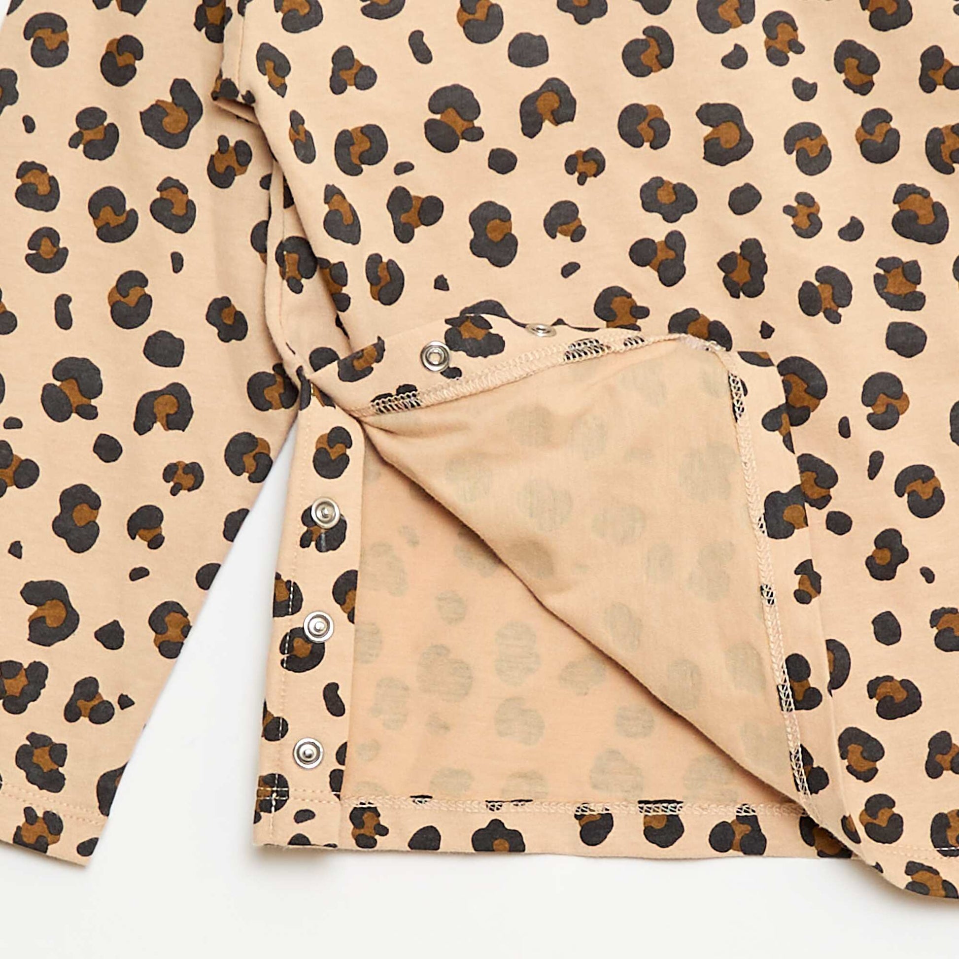 T-shirt imprimé manches longues - So Easy BEIGE